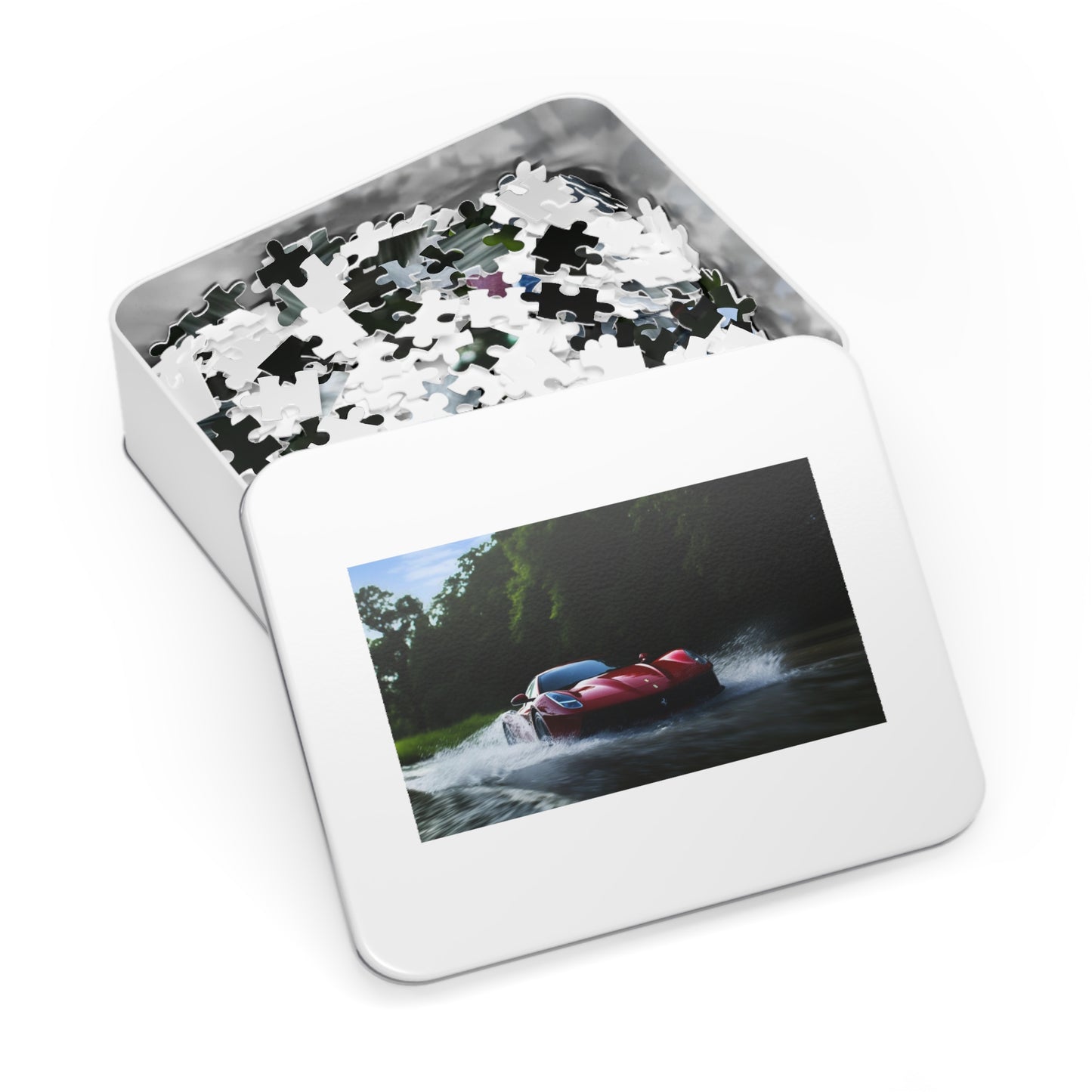 Jigsaw Puzzle (30, 110, 252, 500,1000-Piece) Water Ferrari Splash 1