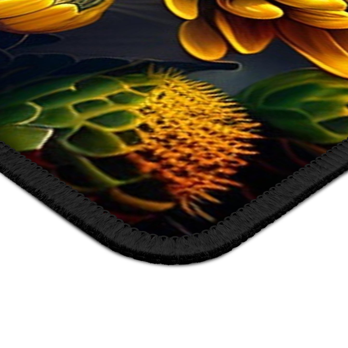 Gaming Mouse Pad Yellow Hermosas Flores Amarillas 2