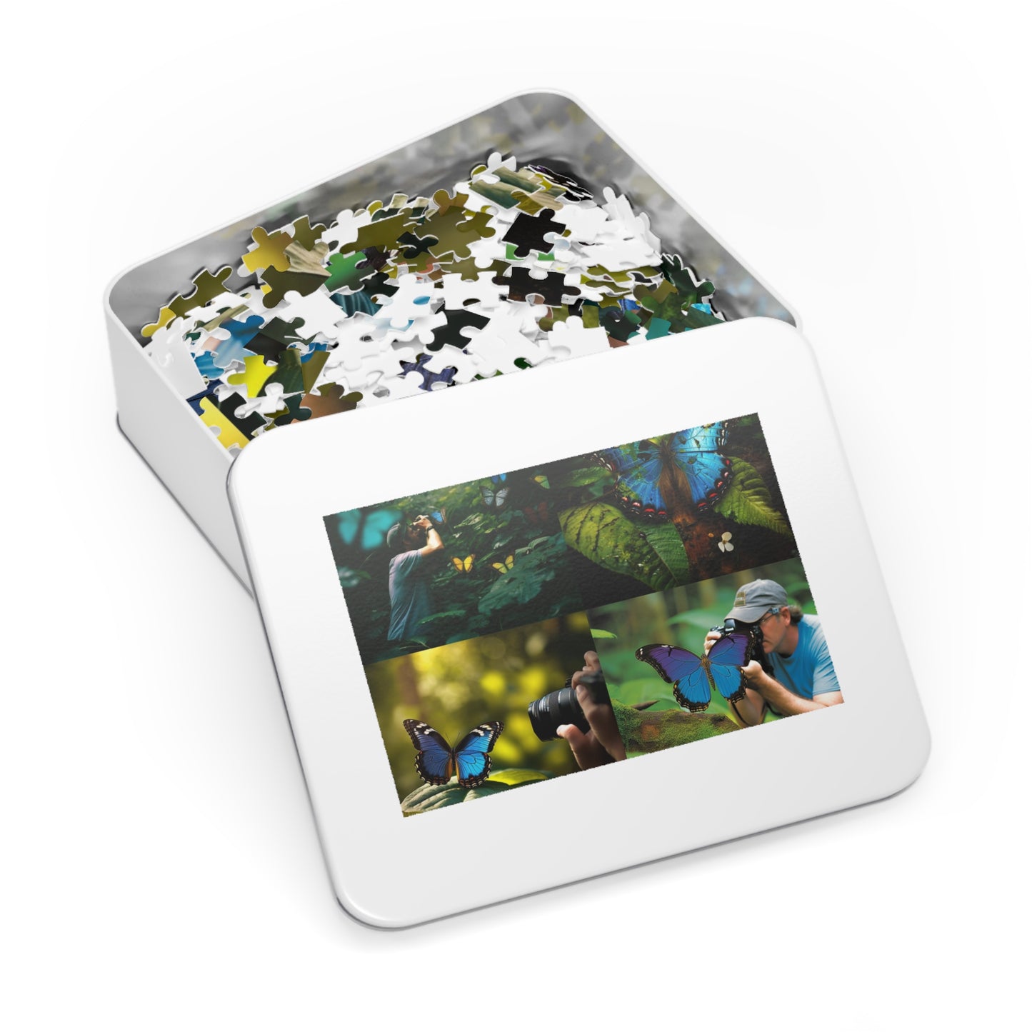Jigsaw Puzzle (30, 110, 252, 500,1000-Piece) Jungle Butterfly 5