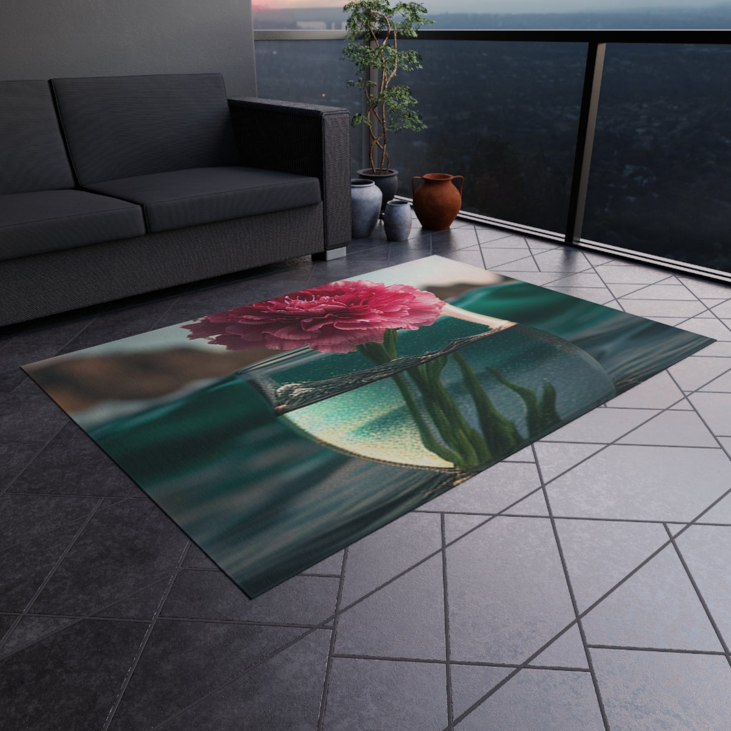 Outdoor Rug Carnation 1