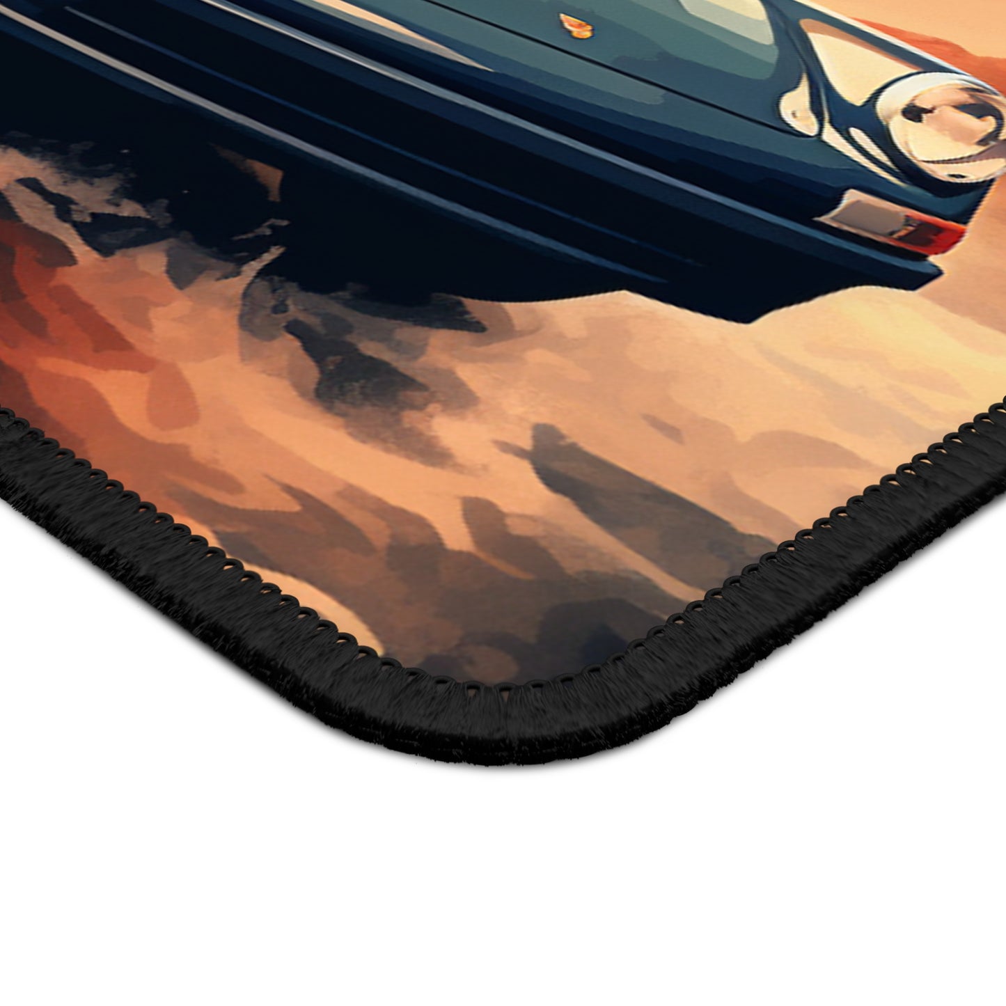 Gaming Mouse Pad American Flag Porsche Abstract 3