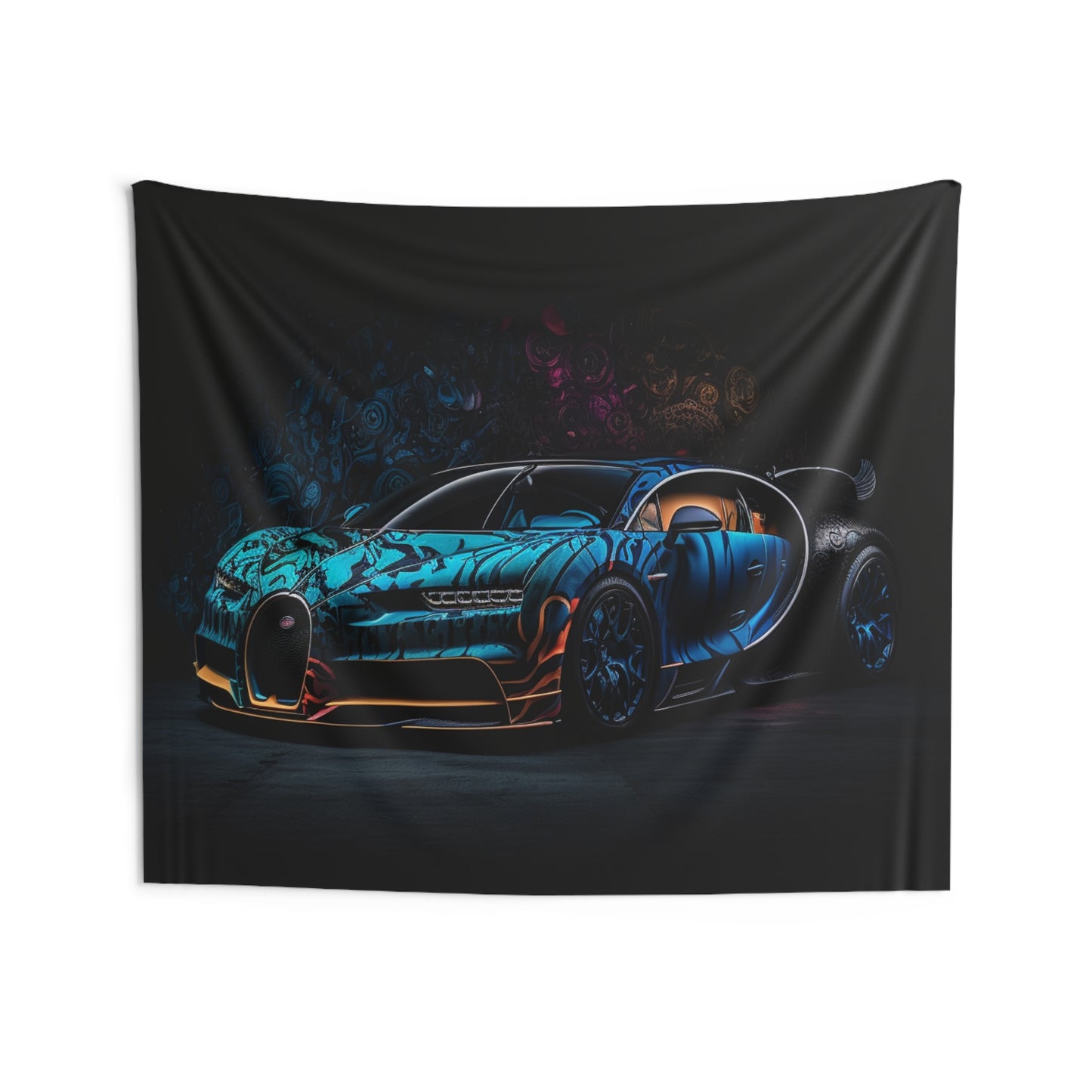 Indoor Wall Tapestries Bugatti Blue 3