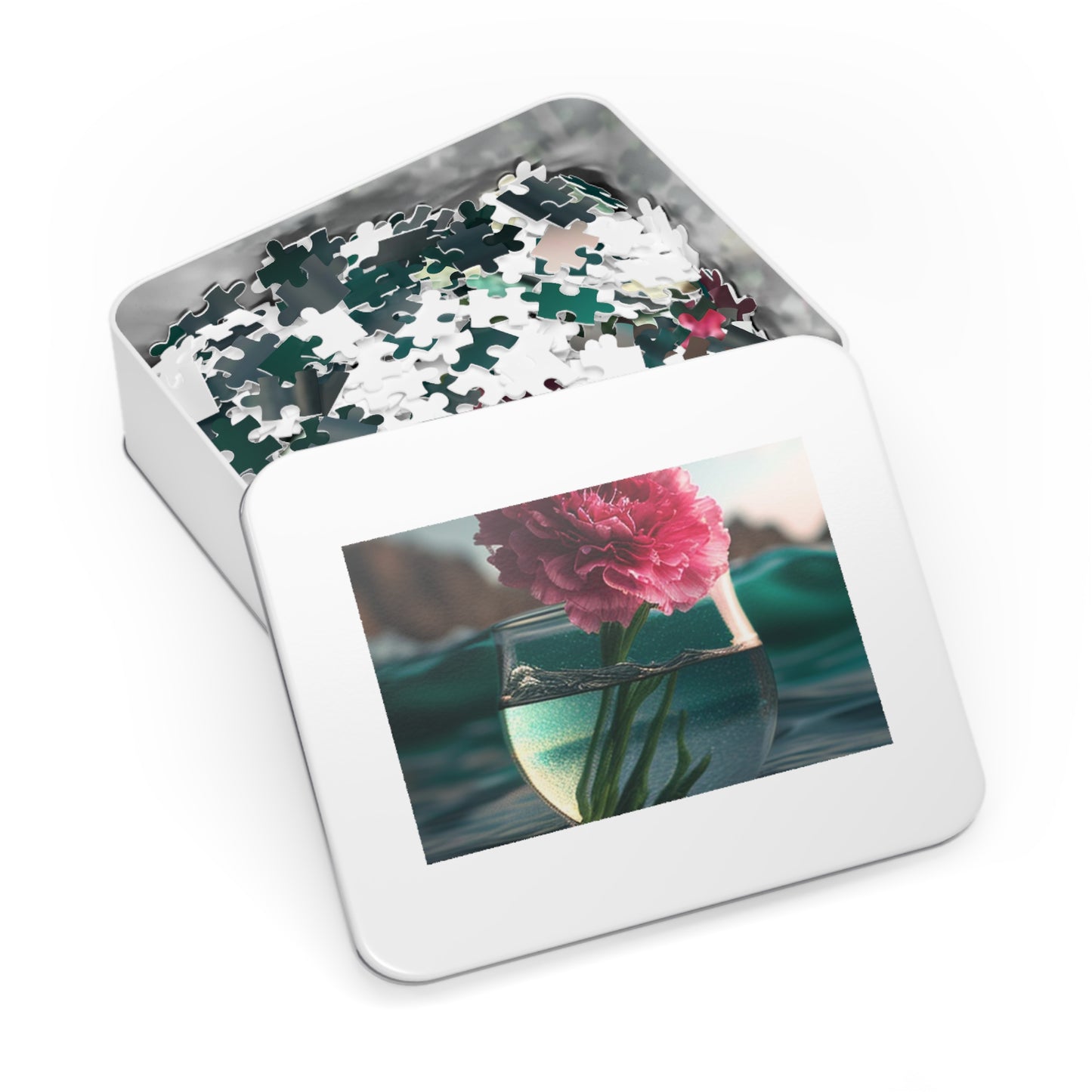 Jigsaw Puzzle (30, 110, 252, 500,1000-Piece) Carnation 1