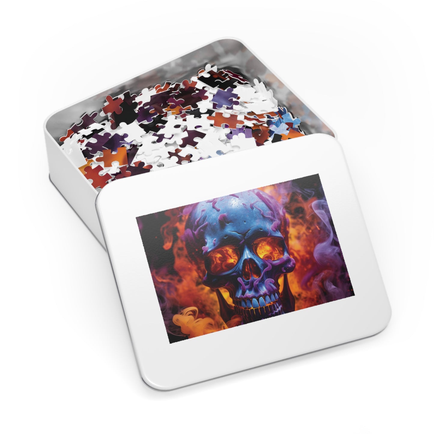 Jigsaw Puzzle (30, 110, 252, 500,1000-Piece) Macro Skull 3