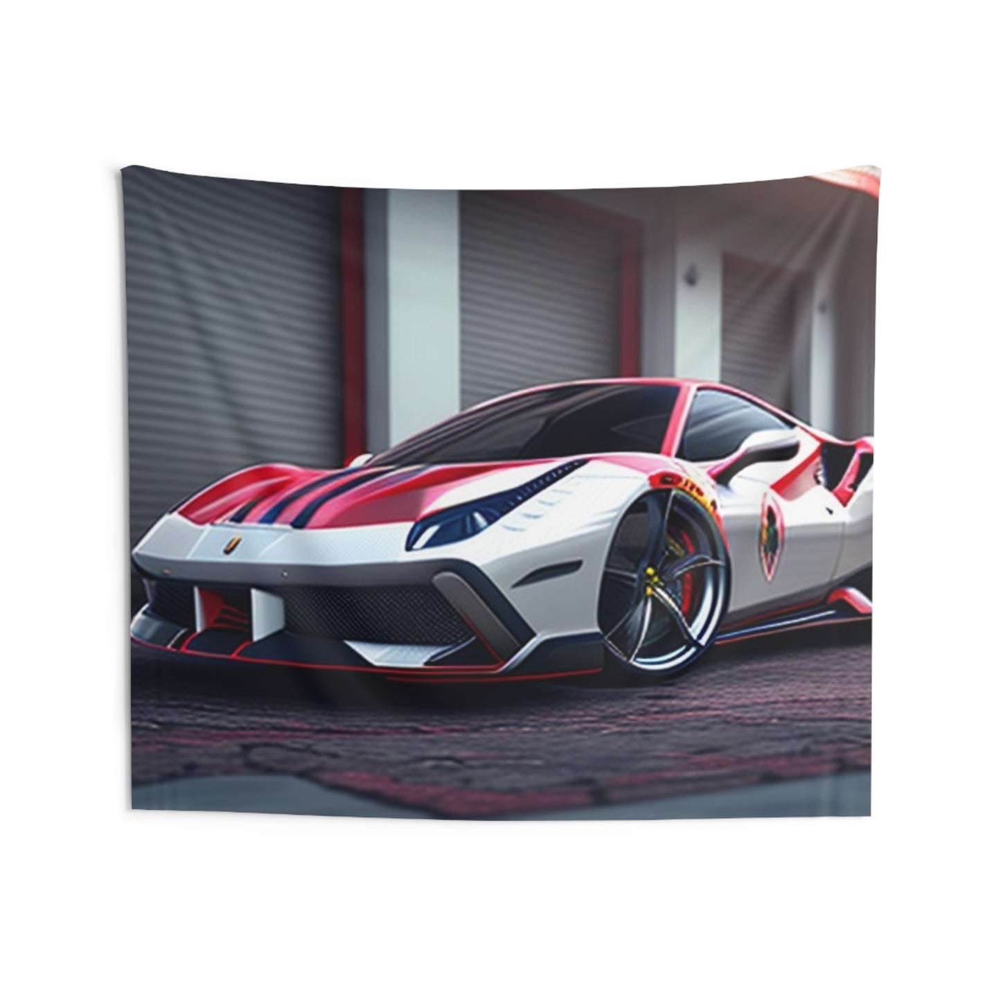 Indoor Wall Tapestries Ferrari Hyper 3