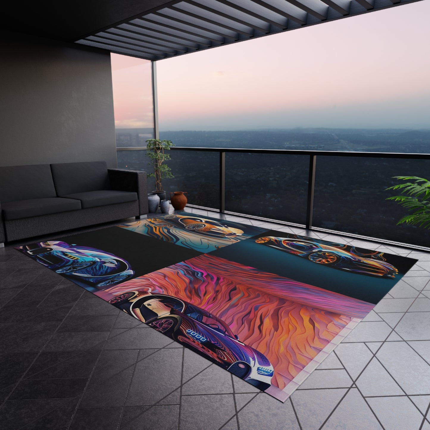 Outdoor Rug Bugatti Abstract Flair 5