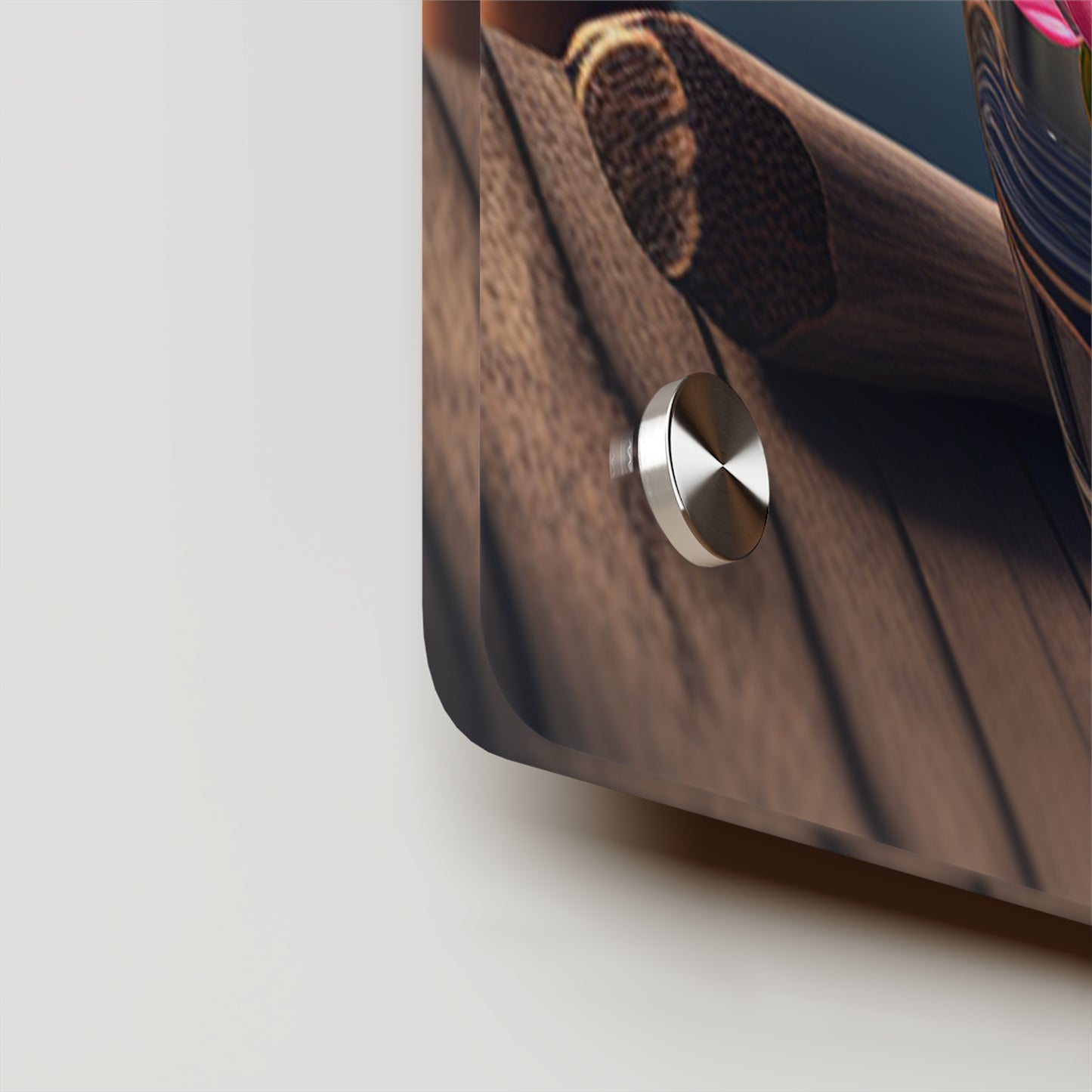 Acrylic Wall Art Panels Magnolia in a Glass vase 5