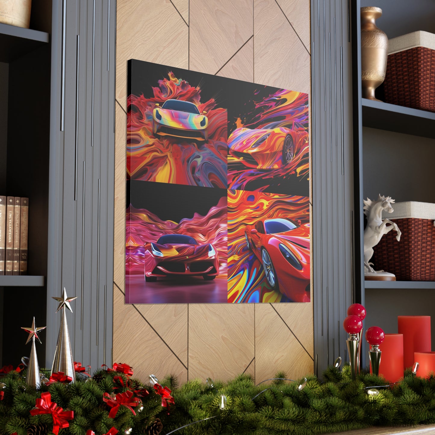 Canvas Gallery Wraps Ferrari Water Fusion 5