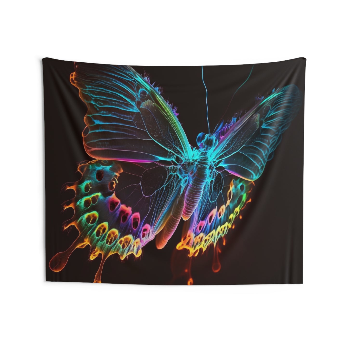 Indoor Wall Tapestries Thermal Butterfly 2