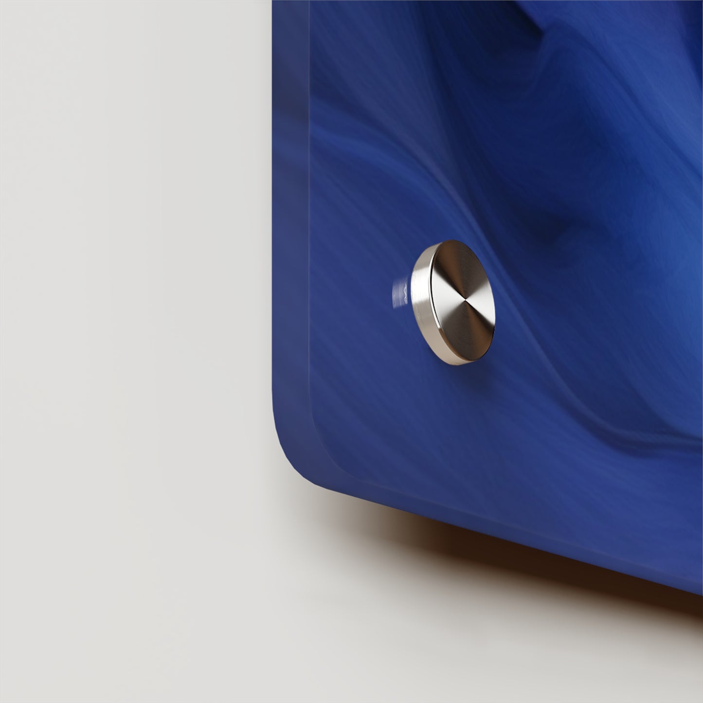 Acrylic Wall Art Panels Abstract Blue Tulip 3