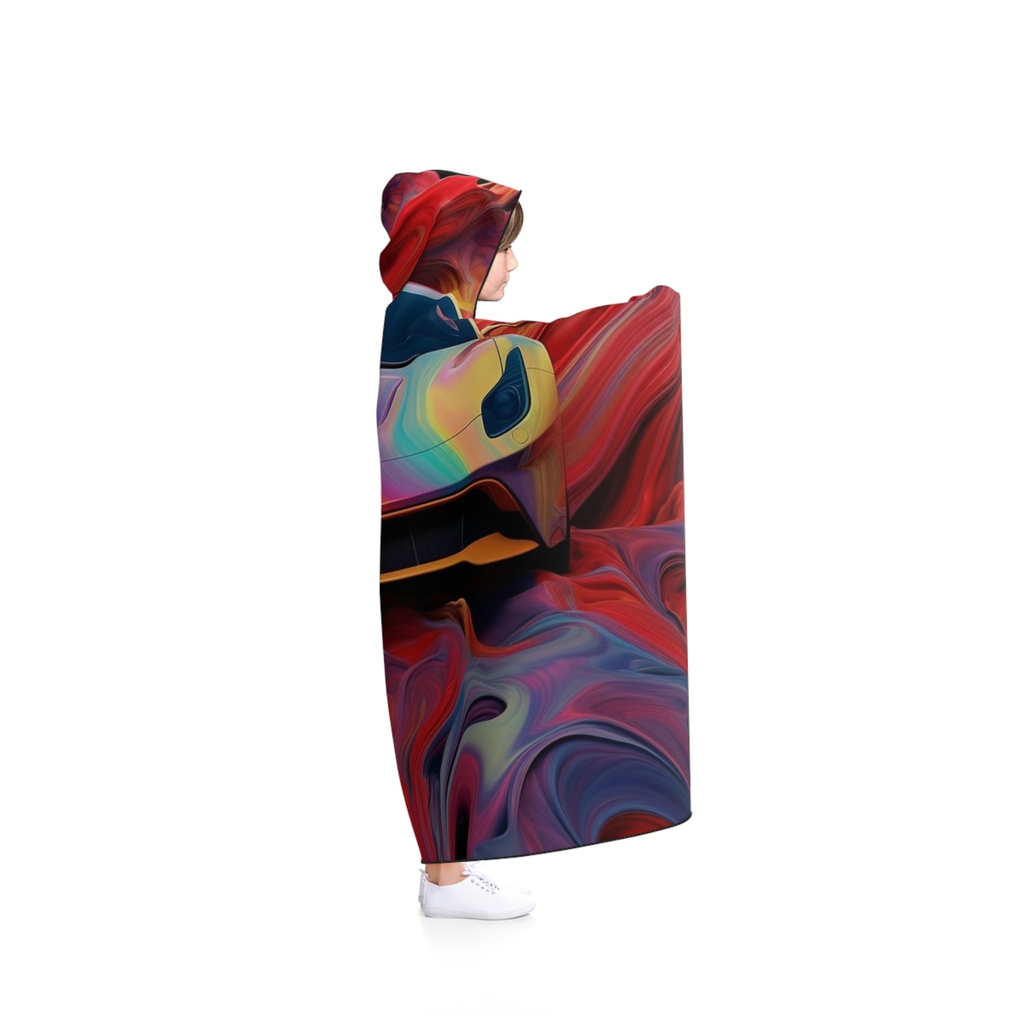 Hooded Blanket Ferrari Water Fusion 1