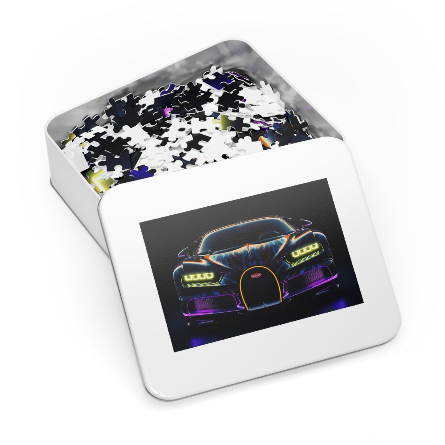 Jigsaw Puzzle (30, 110, 252, 500,1000-Piece) Hyper Bugatti Chiron 3