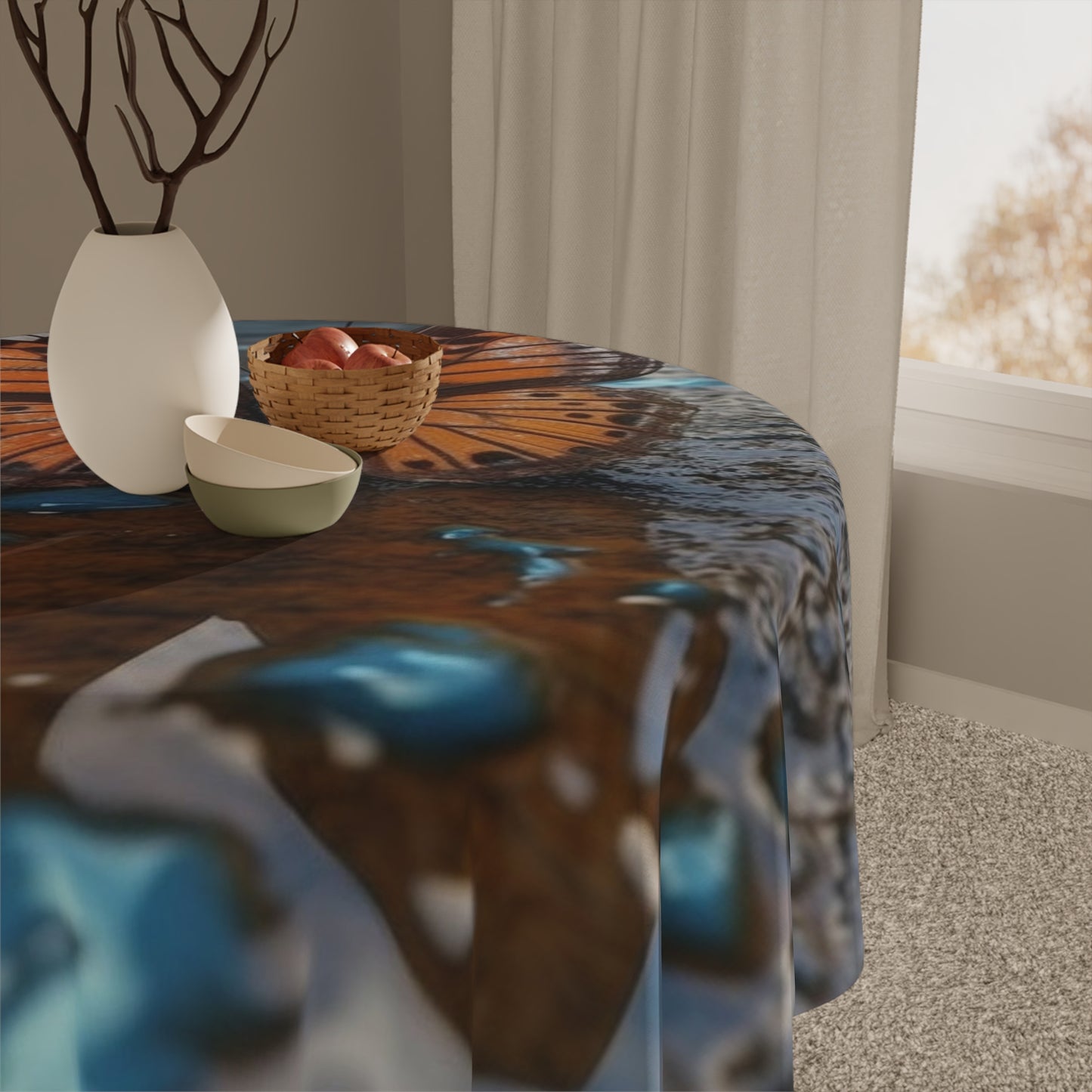 Tablecloth Water Butterfly Street 2