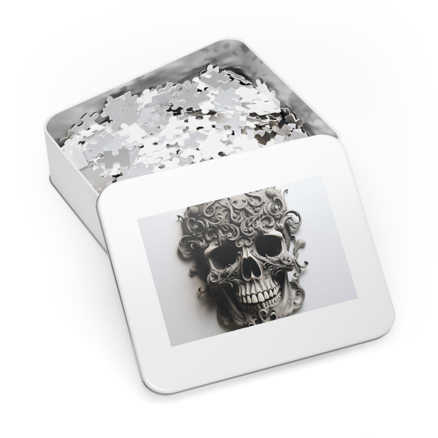 Jigsaw Puzzle (30, 110, 252, 500,1000-Piece) Skull Treble Clef 2