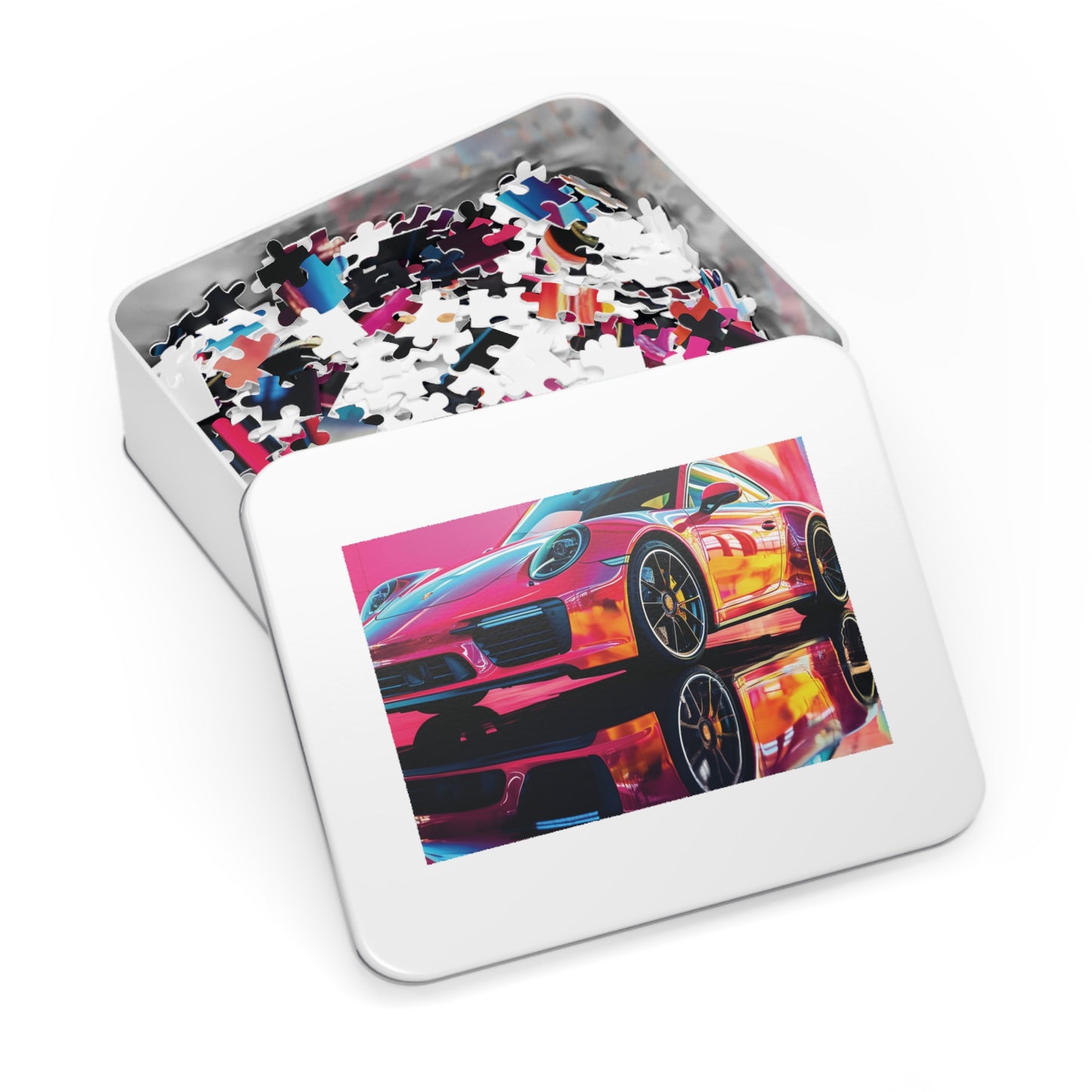 Jigsaw Puzzle (30, 110, 252, 500,1000-Piece) Macro Porsche 4