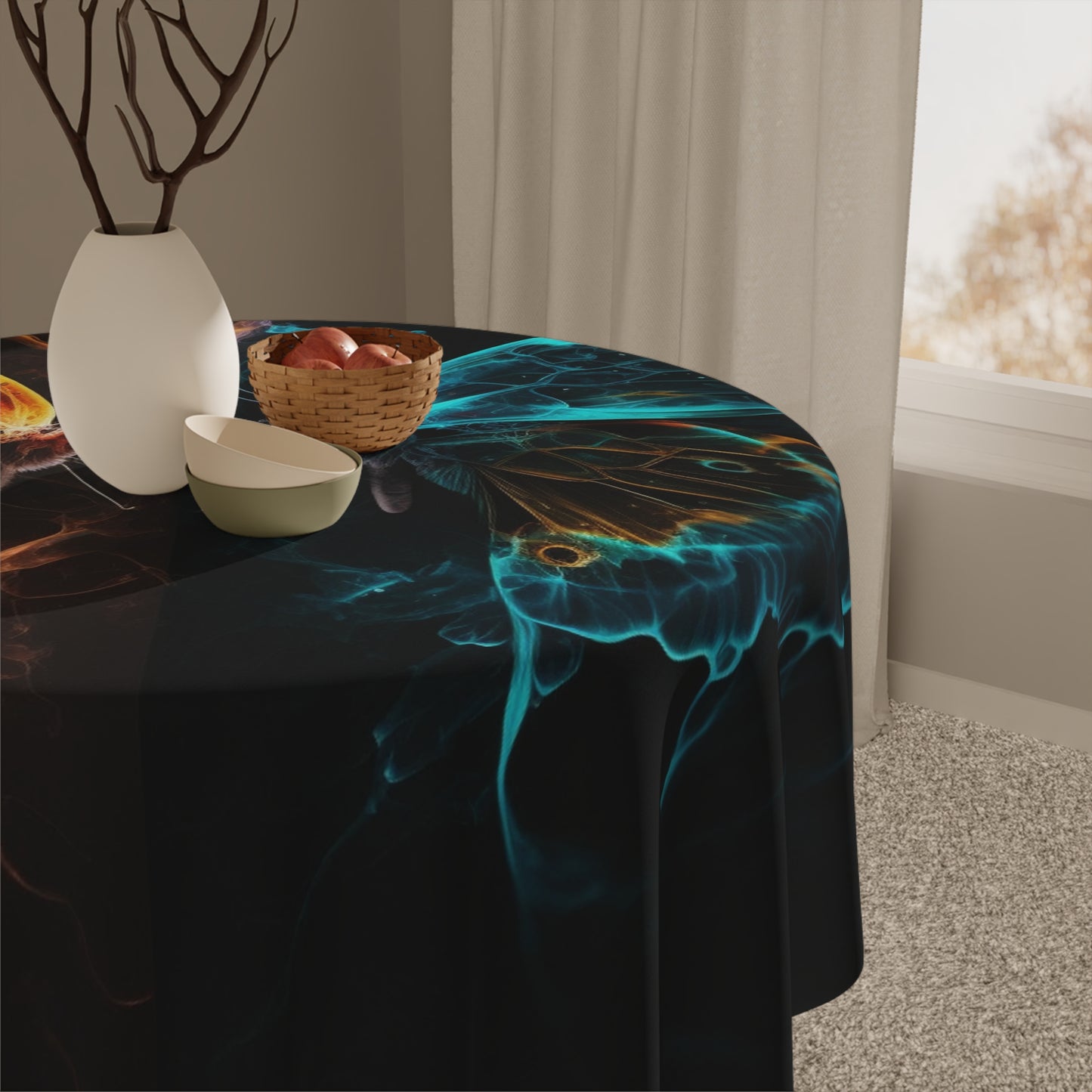 Tablecloth Kiss Neon Butterfly 6