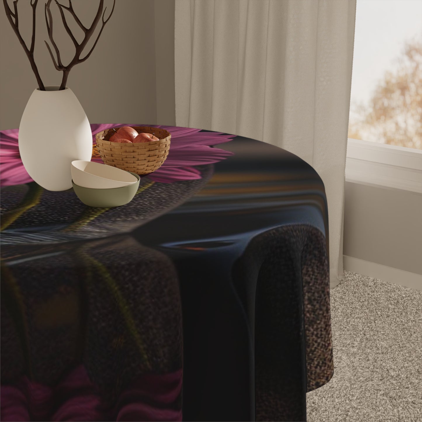 Tablecloth Pink Daisy 4