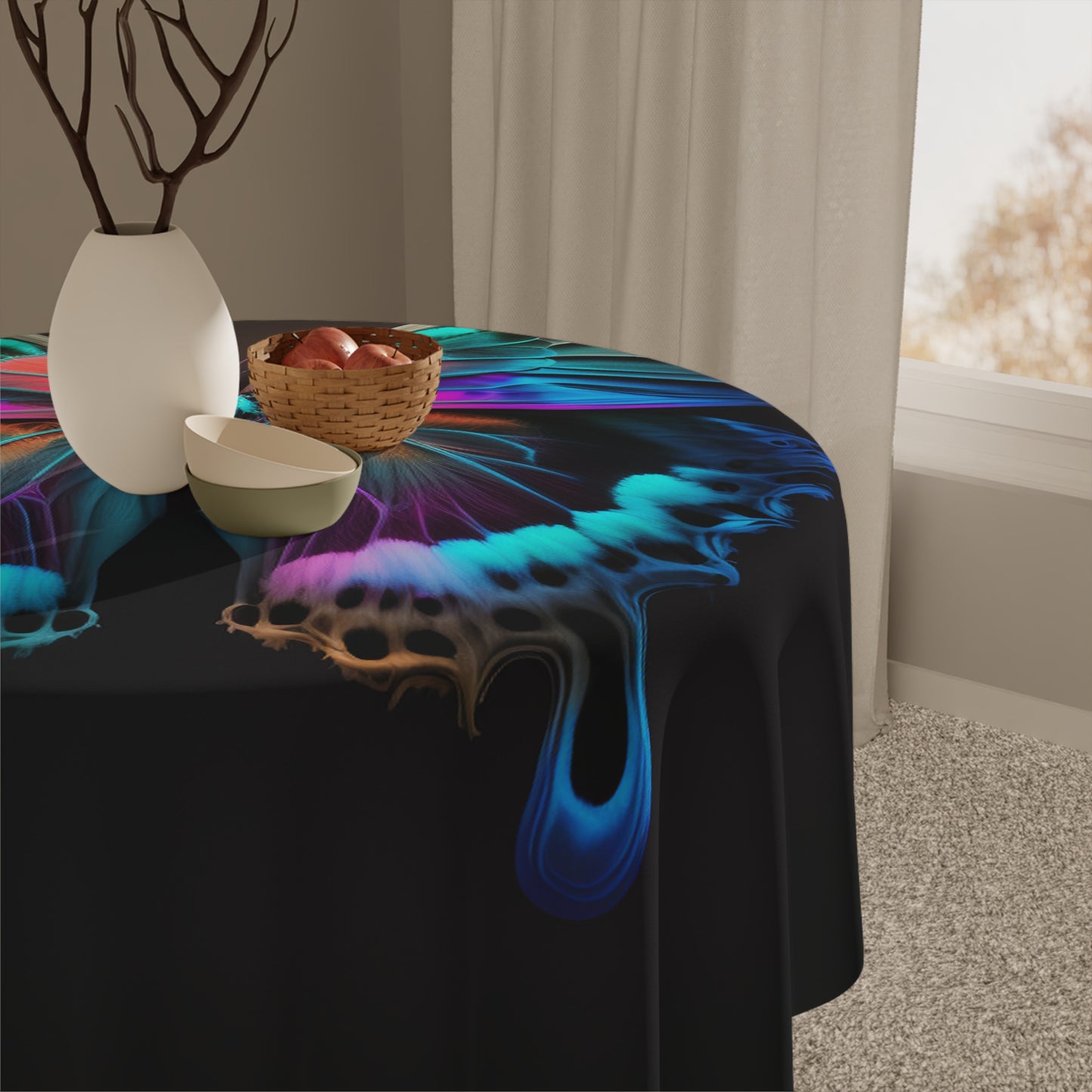 Tablecloth Raw Hyper Color Butterfly 2