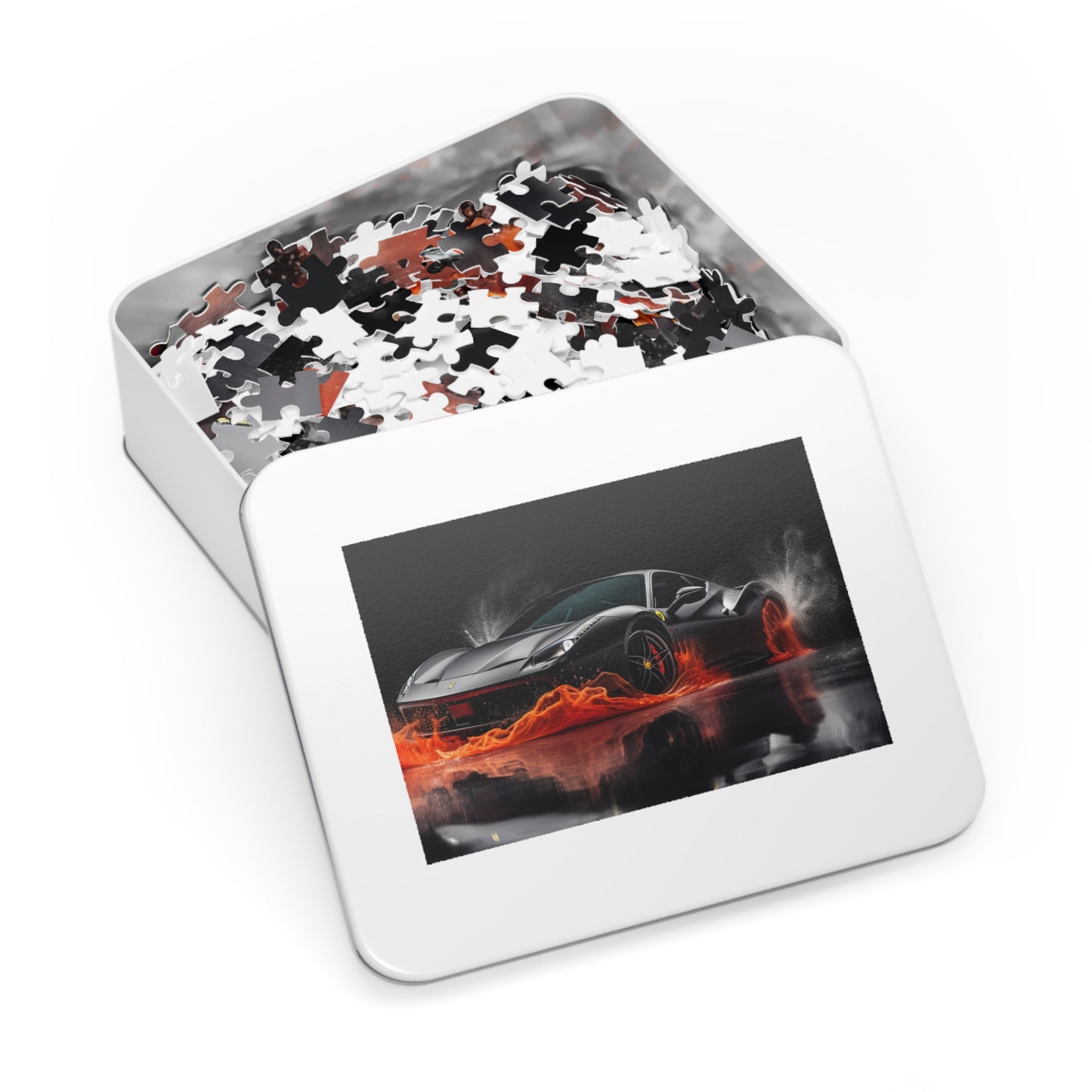 Jigsaw Puzzle (30, 110, 252, 500,1000-Piece) Ferrari Water Splash 3