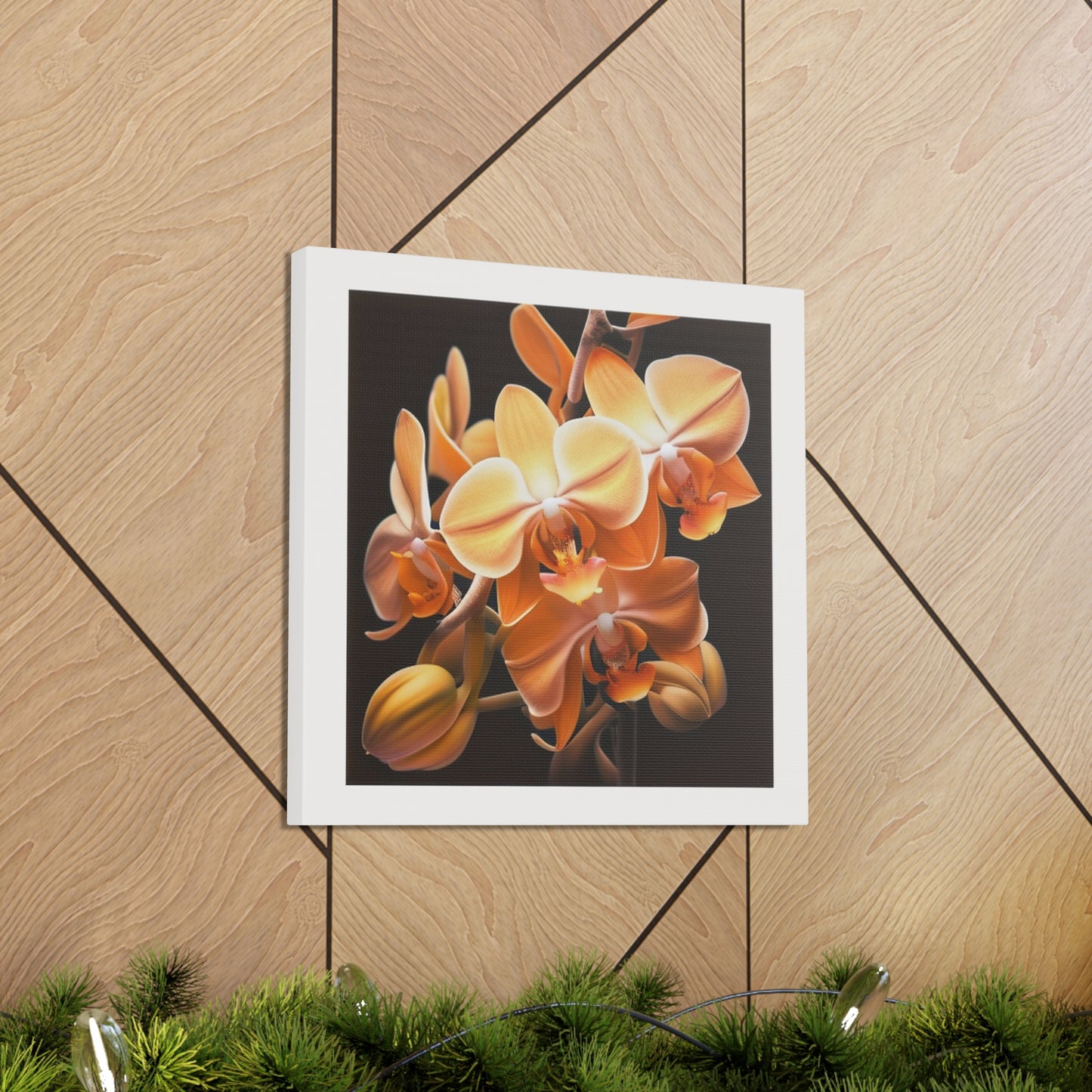 Canvas Gallery Wraps orchid pedals 1
