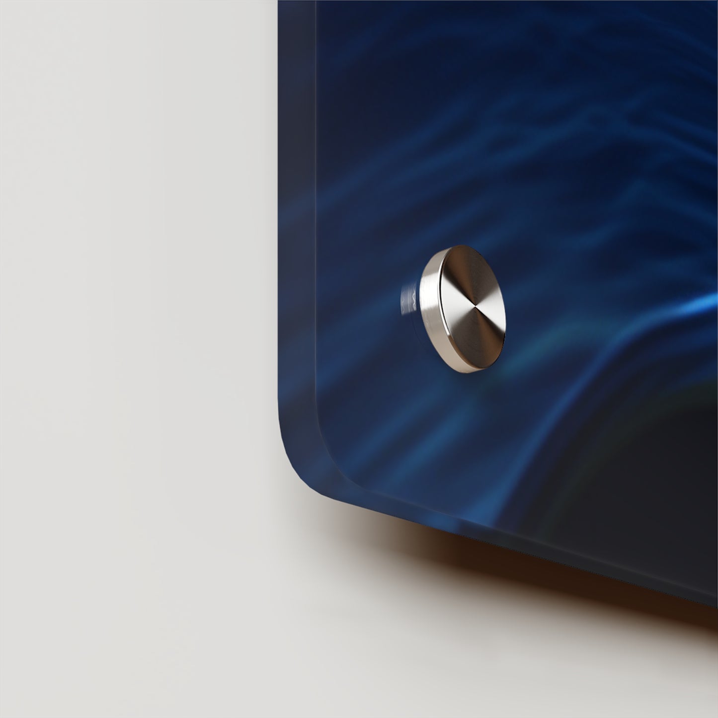 Acrylic Wall Art Panels Abstract Blue Tulip 1