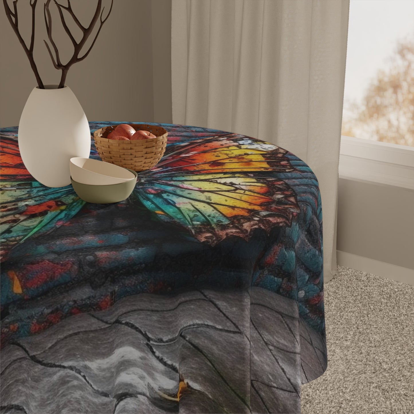 Tablecloth Liquid Street Butterfly 2