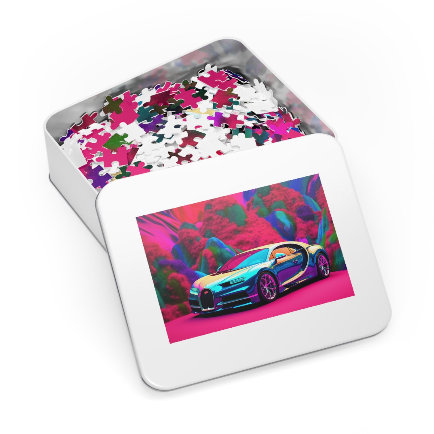 Jigsaw Puzzle (30, 110, 252, 500,1000-Piece) Florescent Bugatti Flair 4