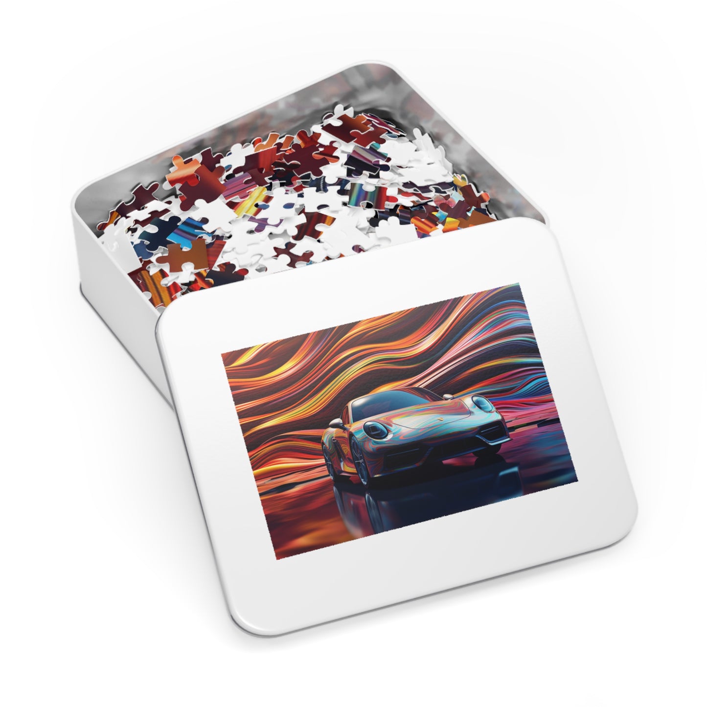 Jigsaw Puzzle (30, 110, 252, 500,1000-Piece) Porsche Water Fusion 1