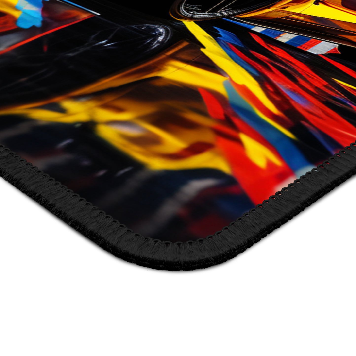 Gaming Mouse Pad Macro Flag Ferrari 4