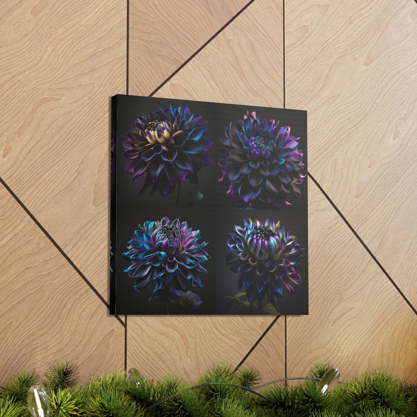 Canvas Gallery Wraps Dahlia Purple 5