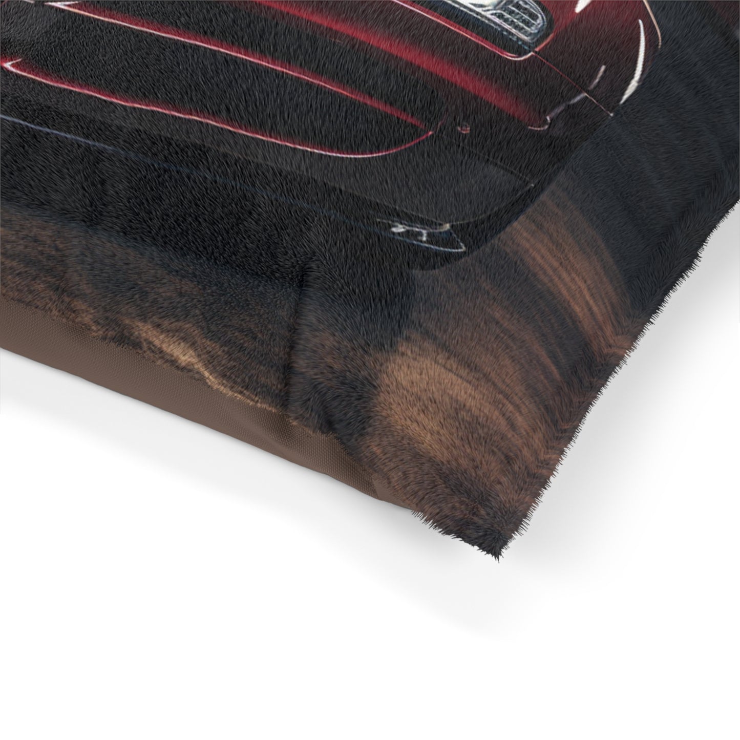 Pet Bed American Flag Background Bugatti 1