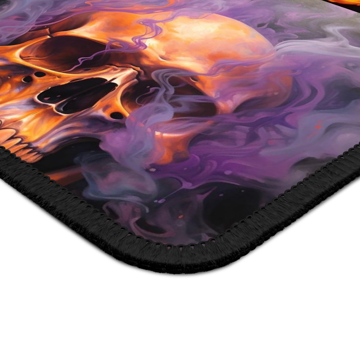 Gaming Mouse Pad Skull Flames 5