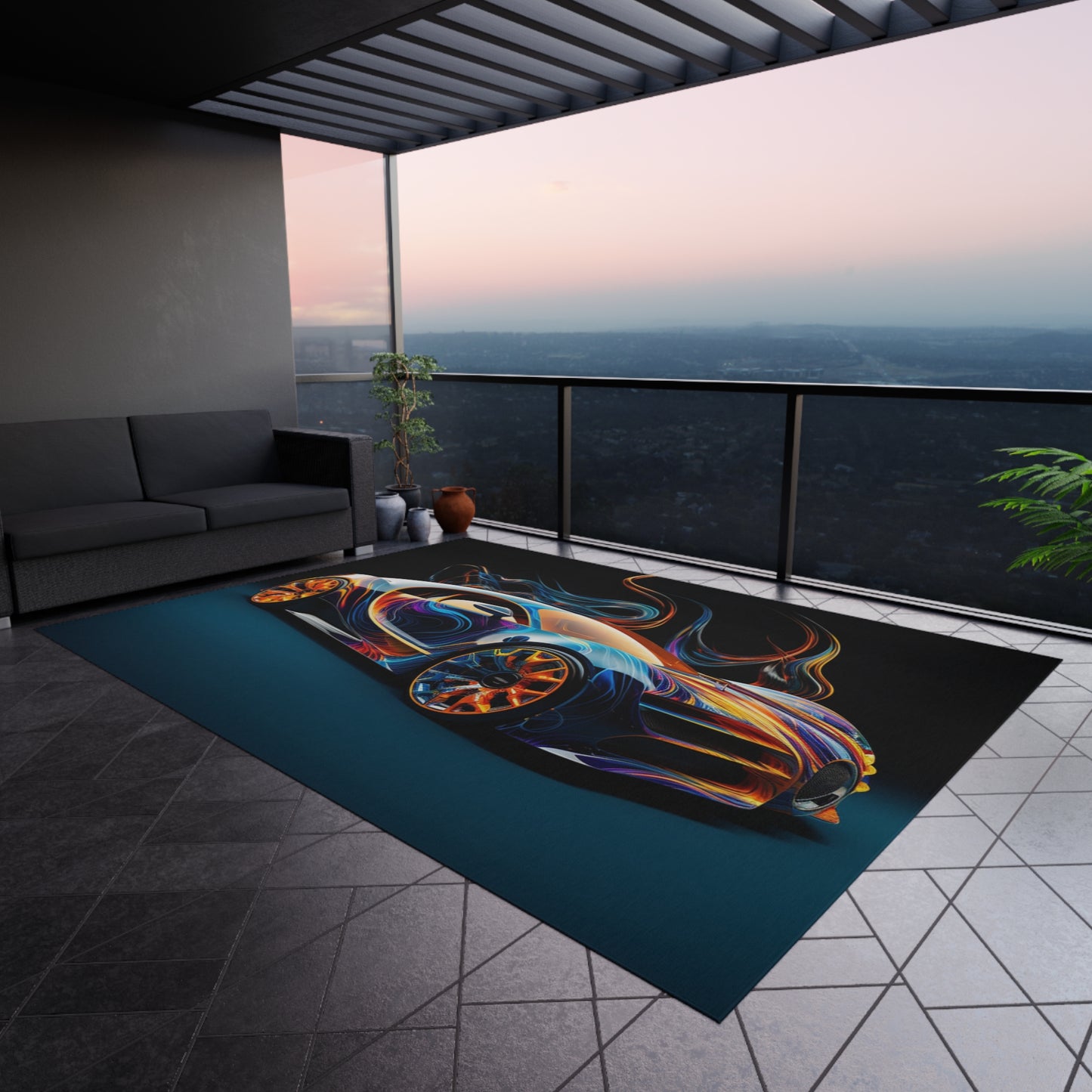 Outdoor Rug Bugatti Abstract Flair 2