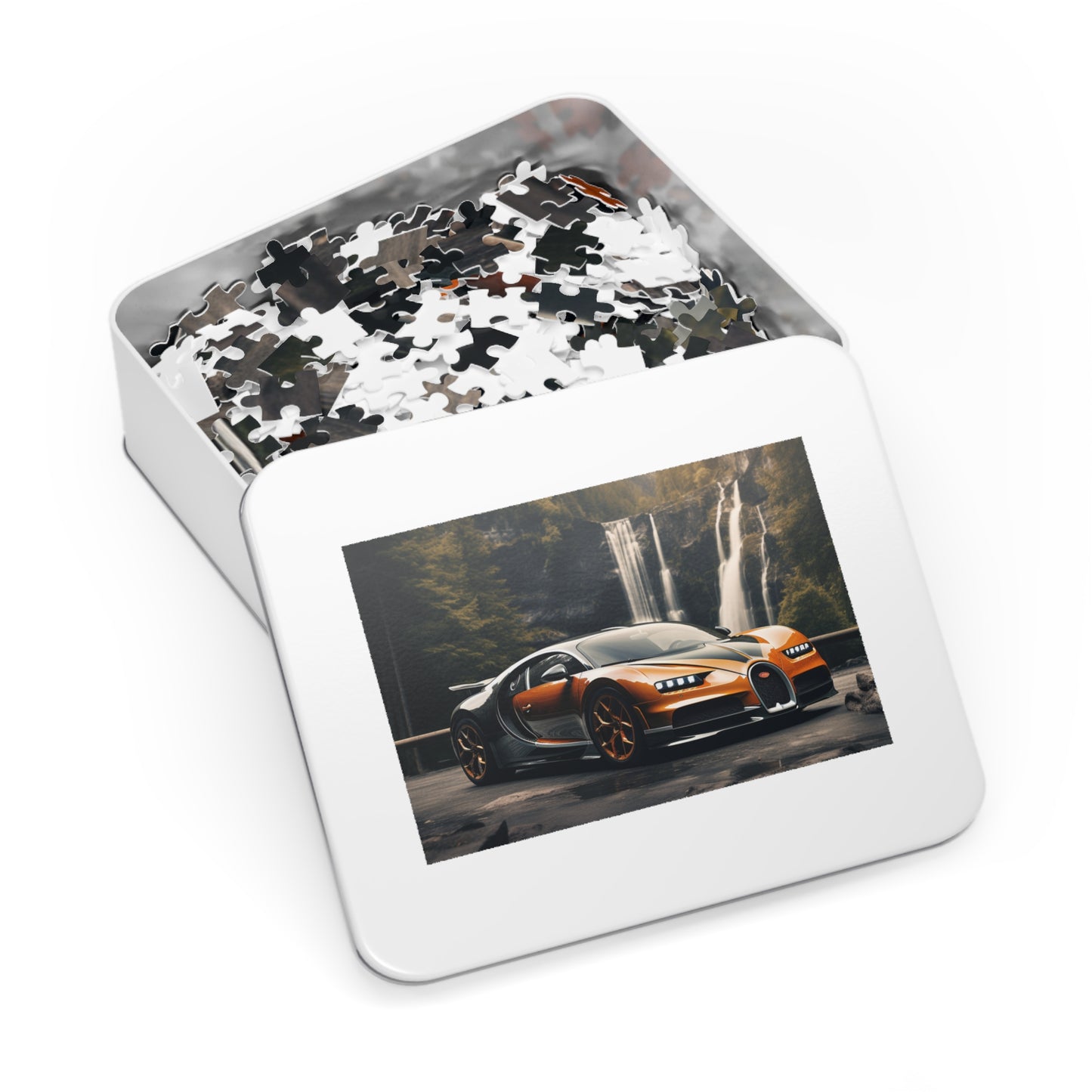 Jigsaw Puzzle (30, 110, 252, 500,1000-Piece) Bugatti Waterfall 3