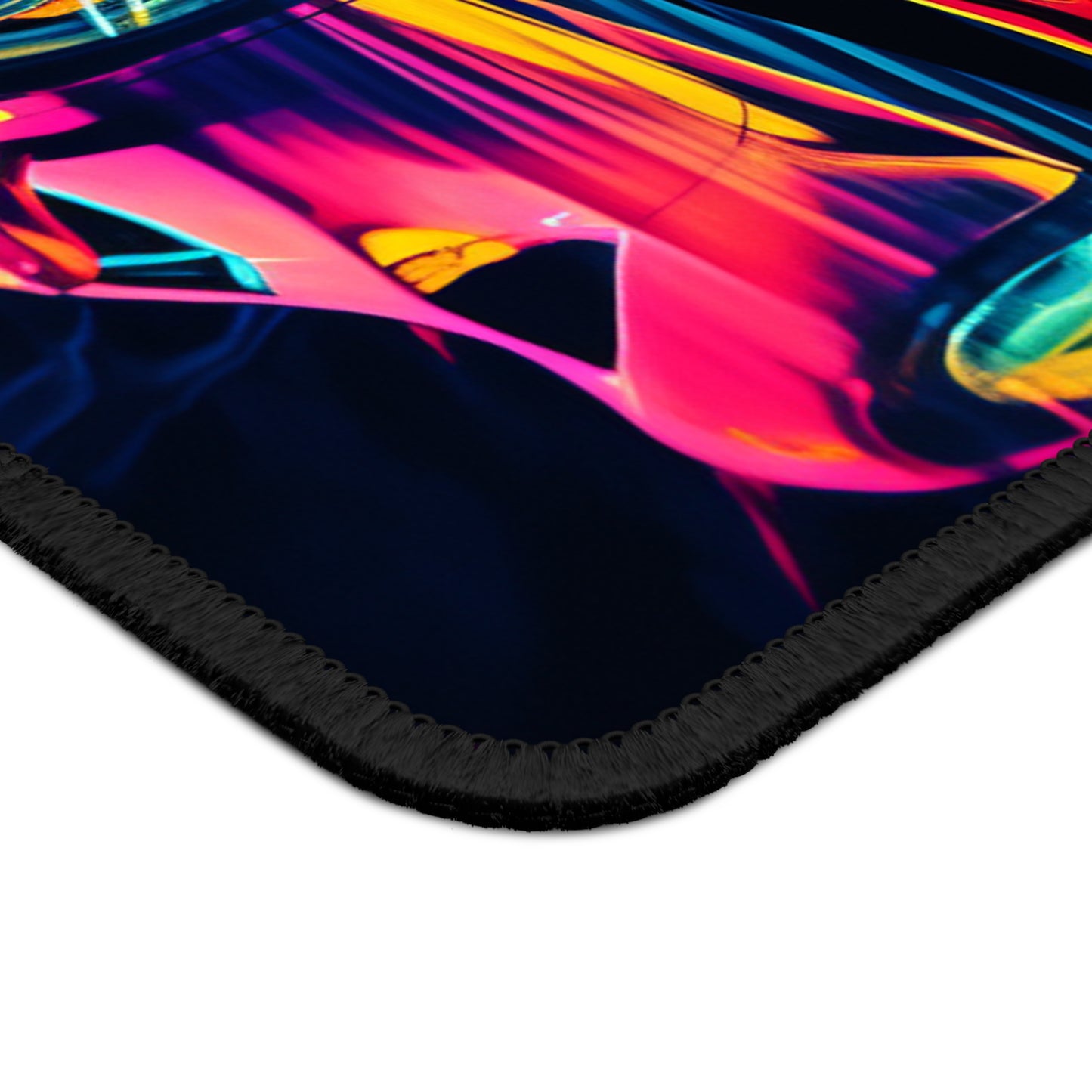 Gaming Mouse Pad Pink Macro Ferrari 3