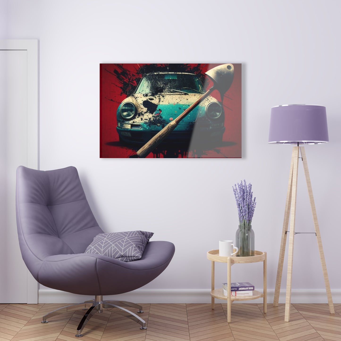 Acrylic Prints Porsche Abstract 1