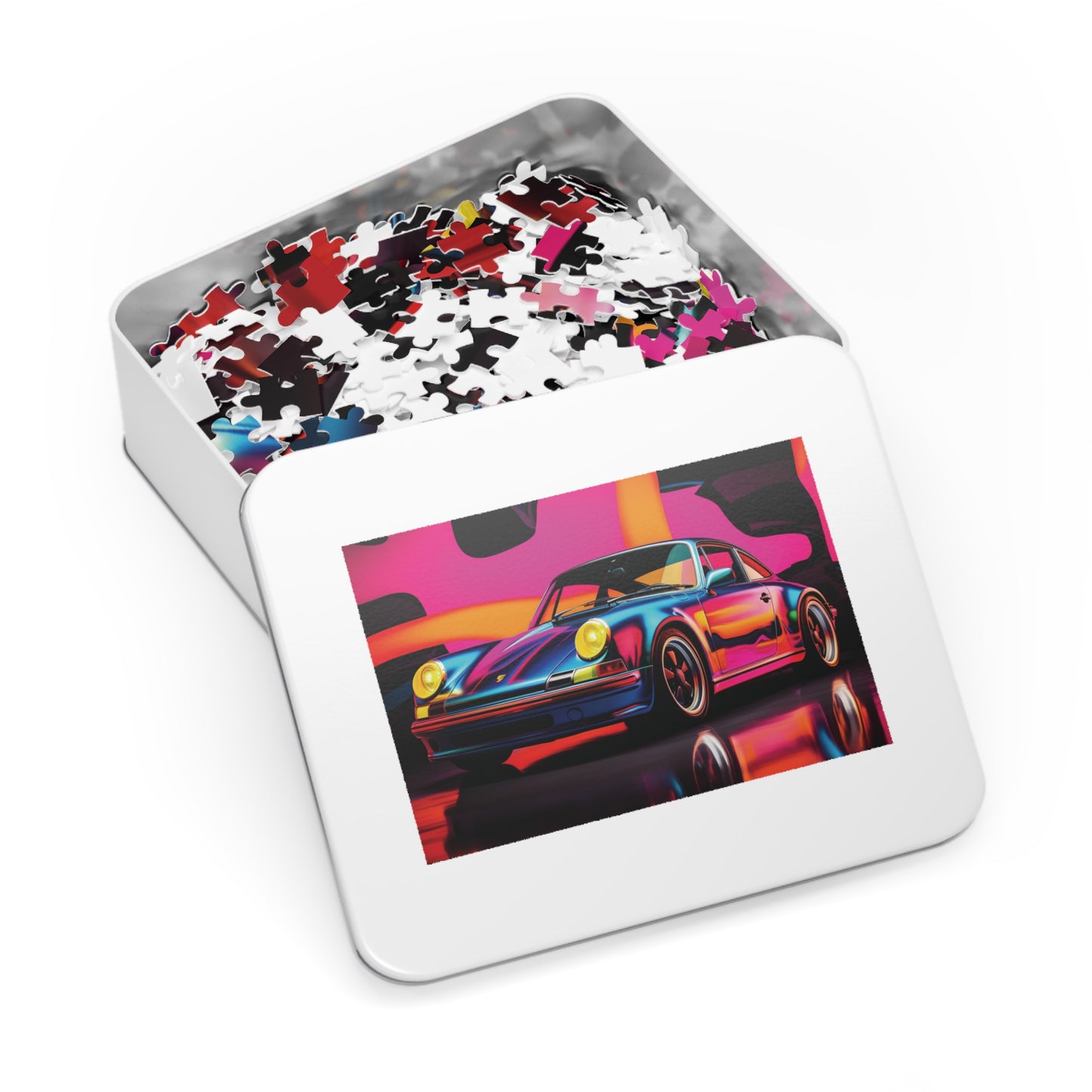 Jigsaw Puzzle (30, 110, 252, 500,1000-Piece) Macro Porsche 2
