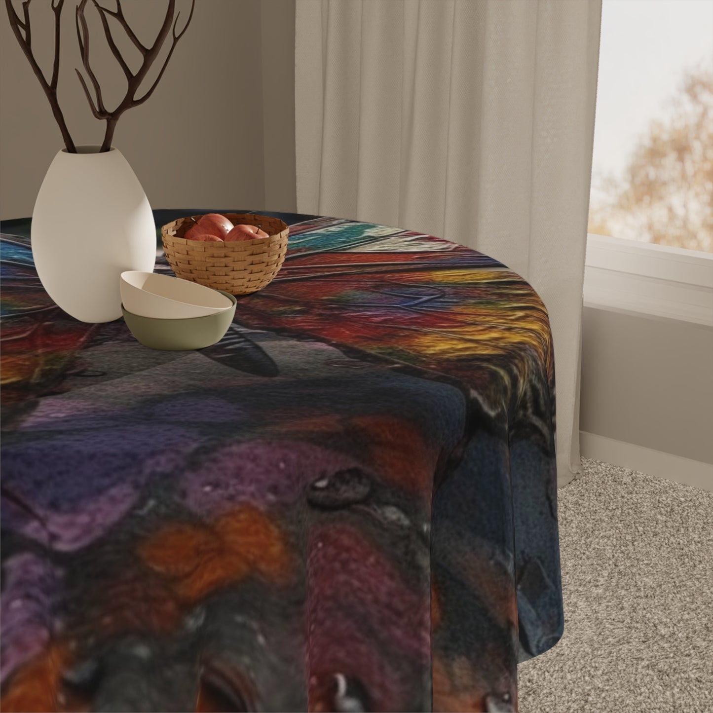 Tablecloth Liquid Street Butterfly 3