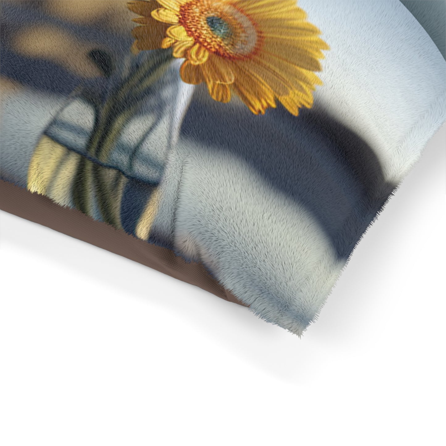 Pet Bed yello Gerbera glass 5