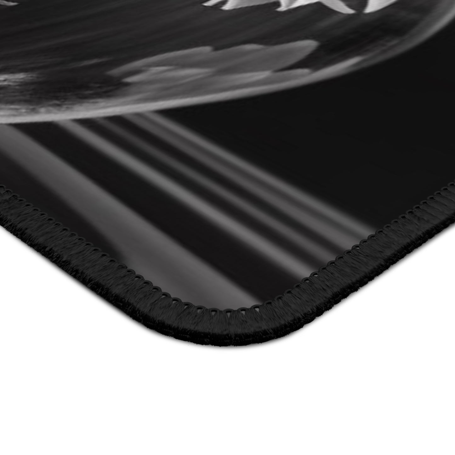 Gaming Mouse Pad White Dahlia 1