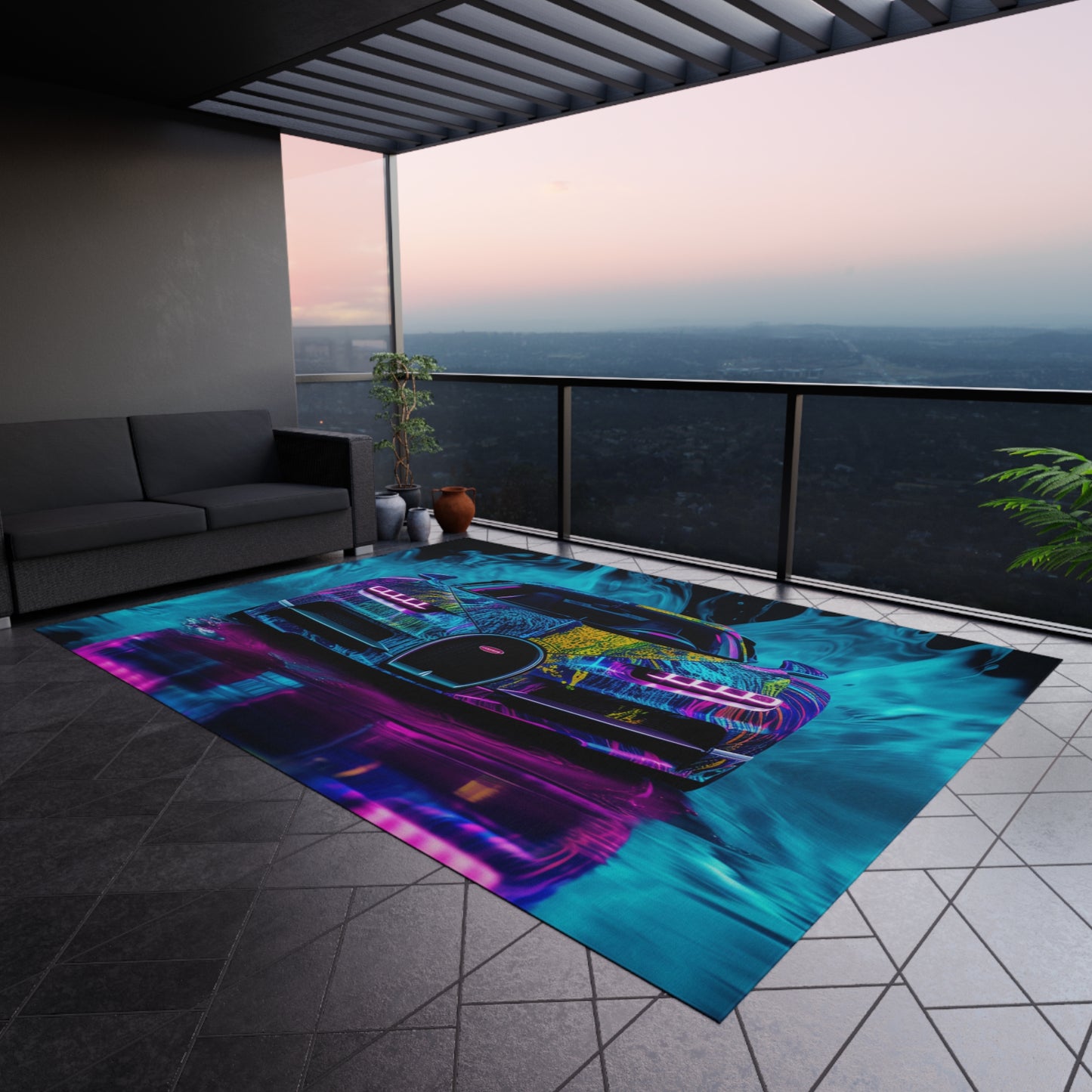 Outdoor Rug Bugatti Water 2