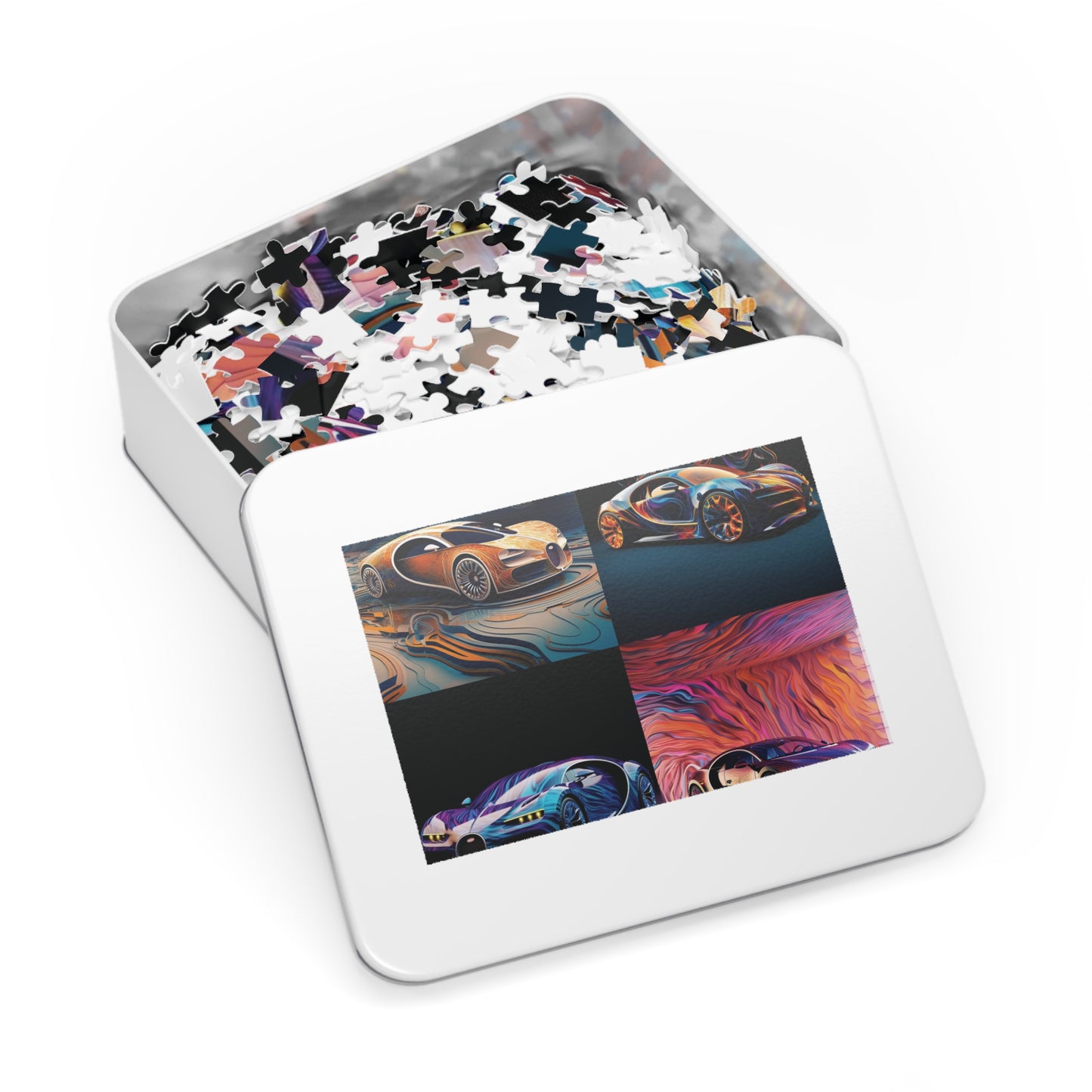 Jigsaw Puzzle (30, 110, 252, 500,1000-Piece) Bugatti Abstract Flair 5