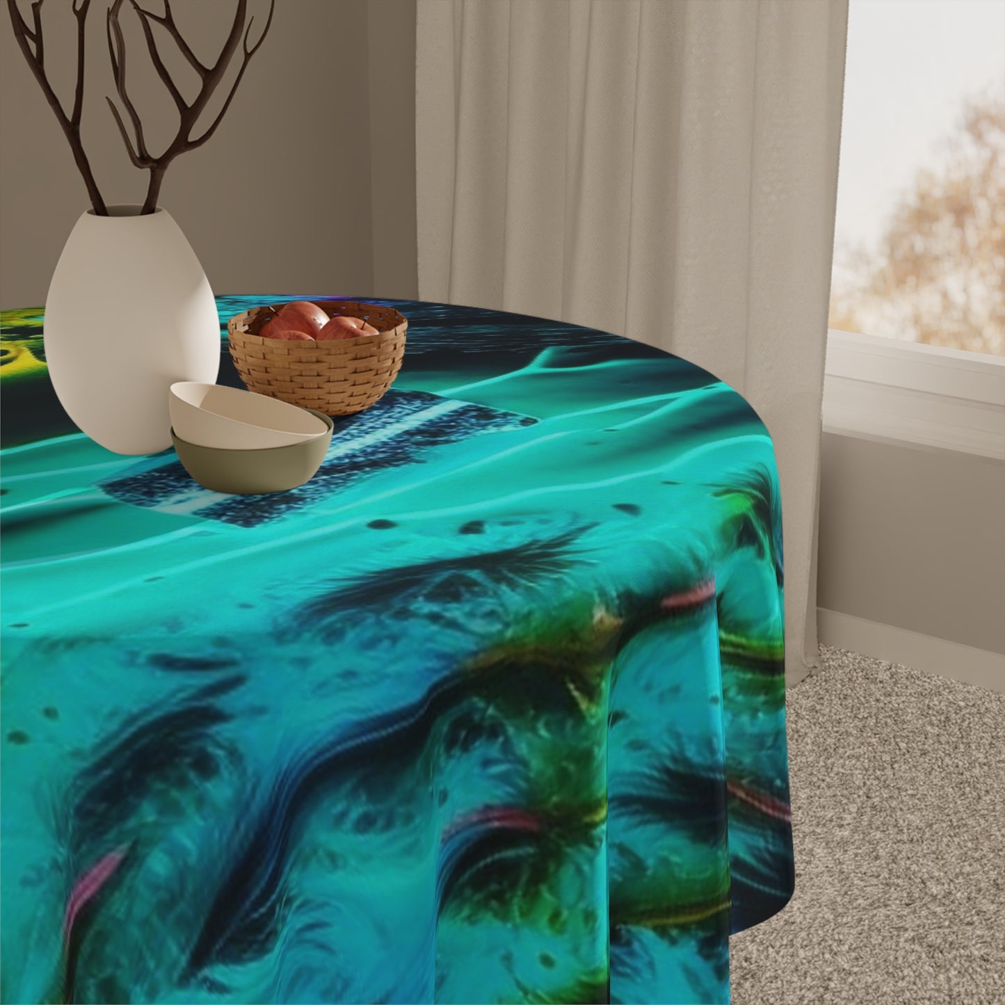 Tablecloth Florescent Glow 2