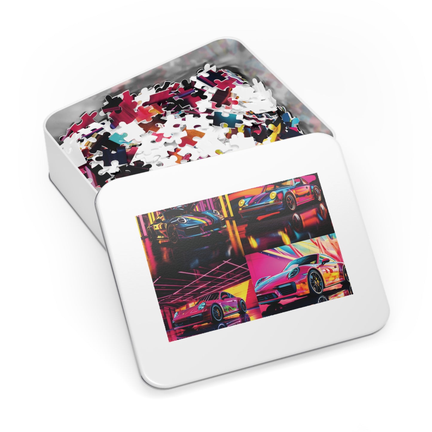 Jigsaw Puzzle (30, 110, 252, 500,1000-Piece) Macro Porsche 5