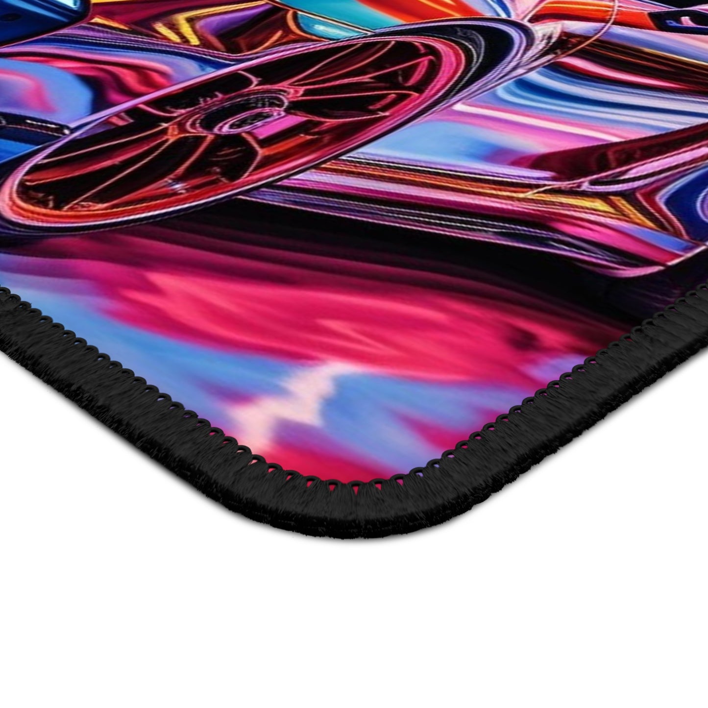 Gaming Mouse Pad American Flag Colored Porsche 2