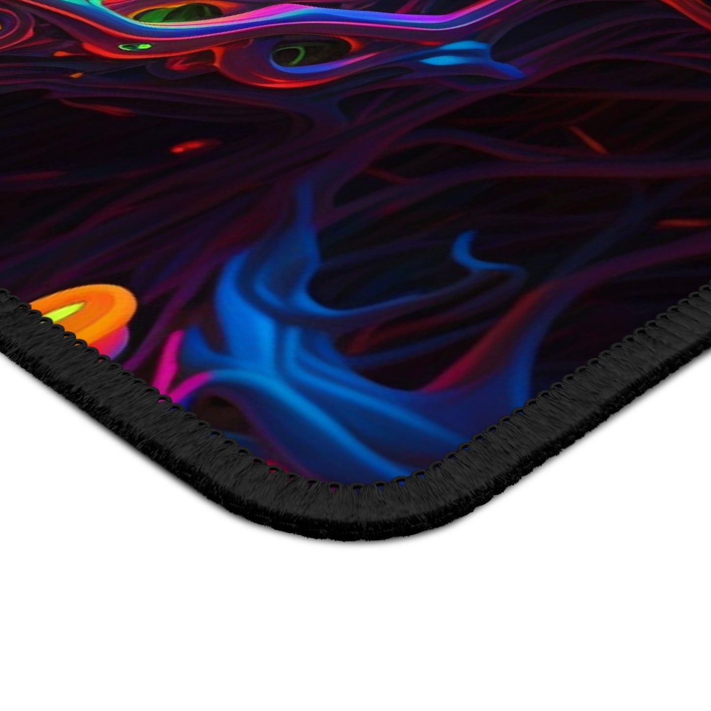 Gaming Mouse Pad Florescent Skull Death 1