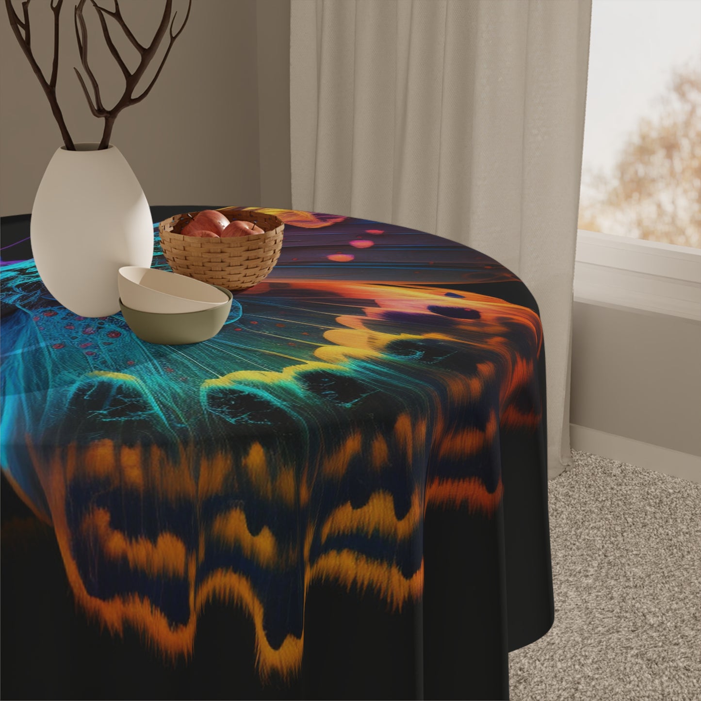 Tablecloth Raw Hyper Color Butterfly 4