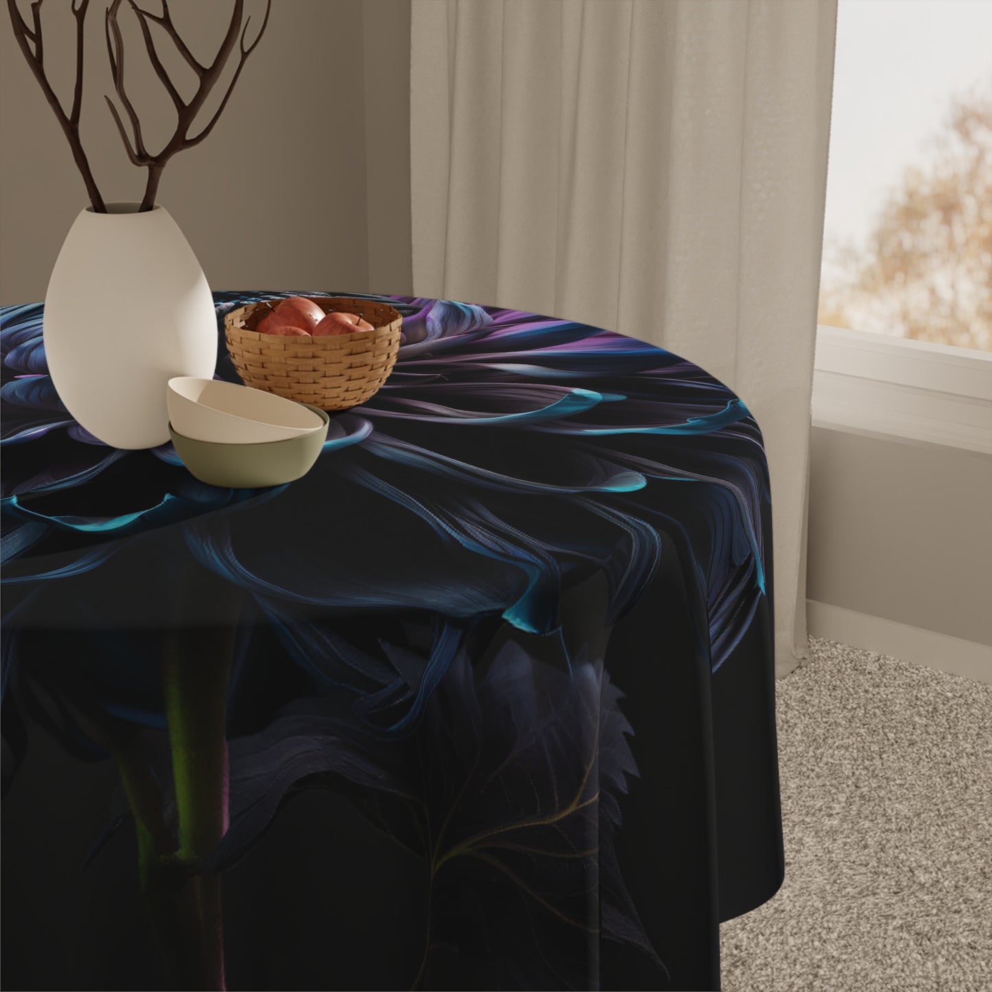 Tablecloth Dahlia Purple 3