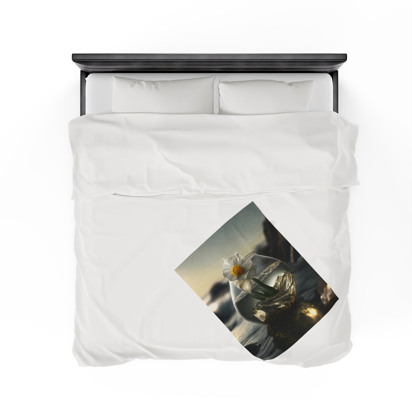 Velveteen Plush Blanket Daffodil 1