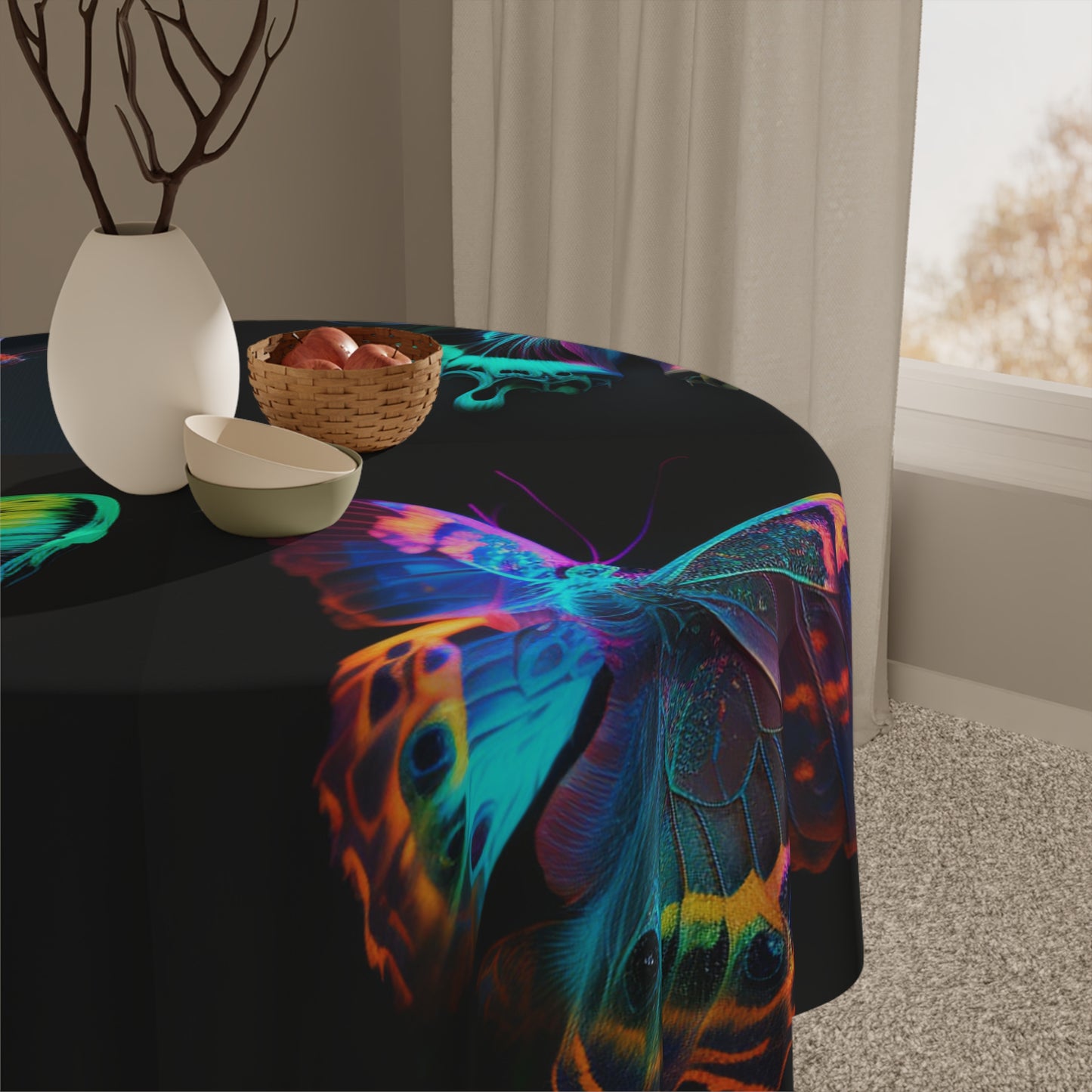 Tablecloth Raw Hyper Color Butterfly 5